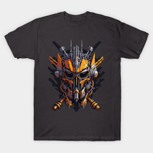 Mecha Skull S02 D76 T-Shirt